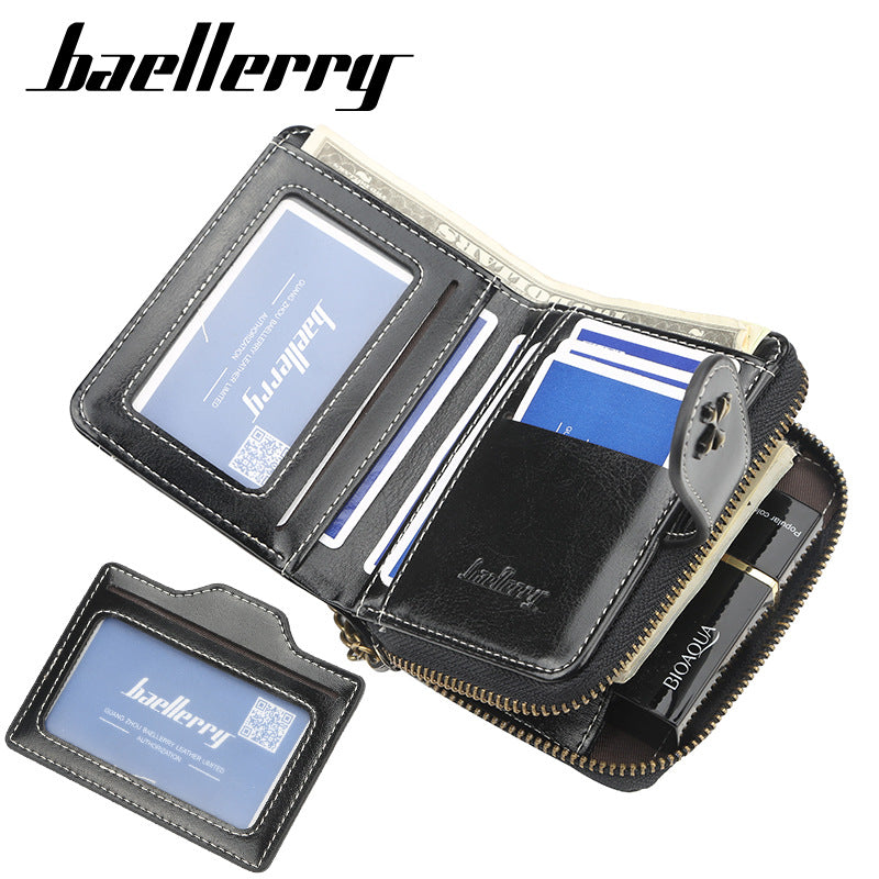 Premium Vertical Women's Wallet With Tassel Zipper