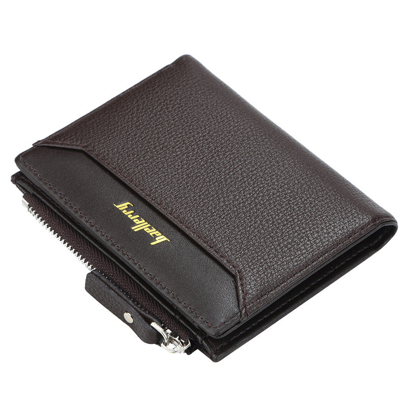 Handy Casual Zipper Multifunctional Men's Wallet