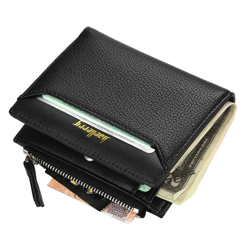 Handy Casual Zipper Multifunctional Men's Wallet