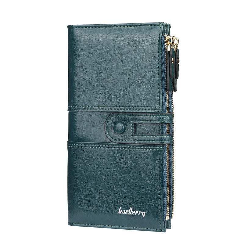 Women's Multifunctional Long Buckle Wallet