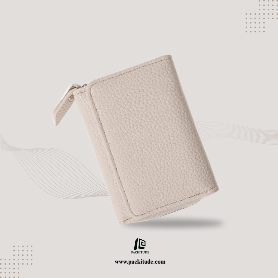 Multi-function High Quality Zipper Short Wallet for Women