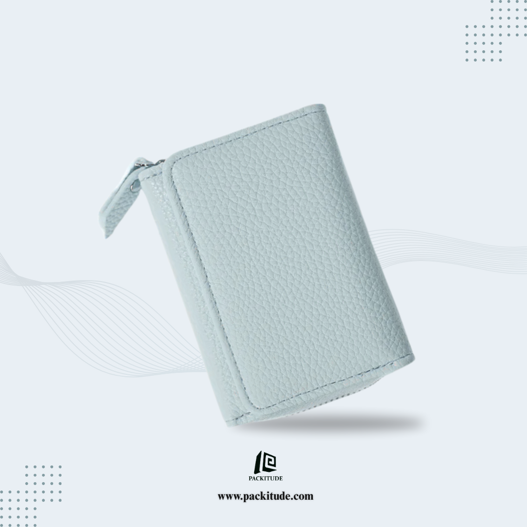 Multi-function High Quality Zipper Short Wallet for Women