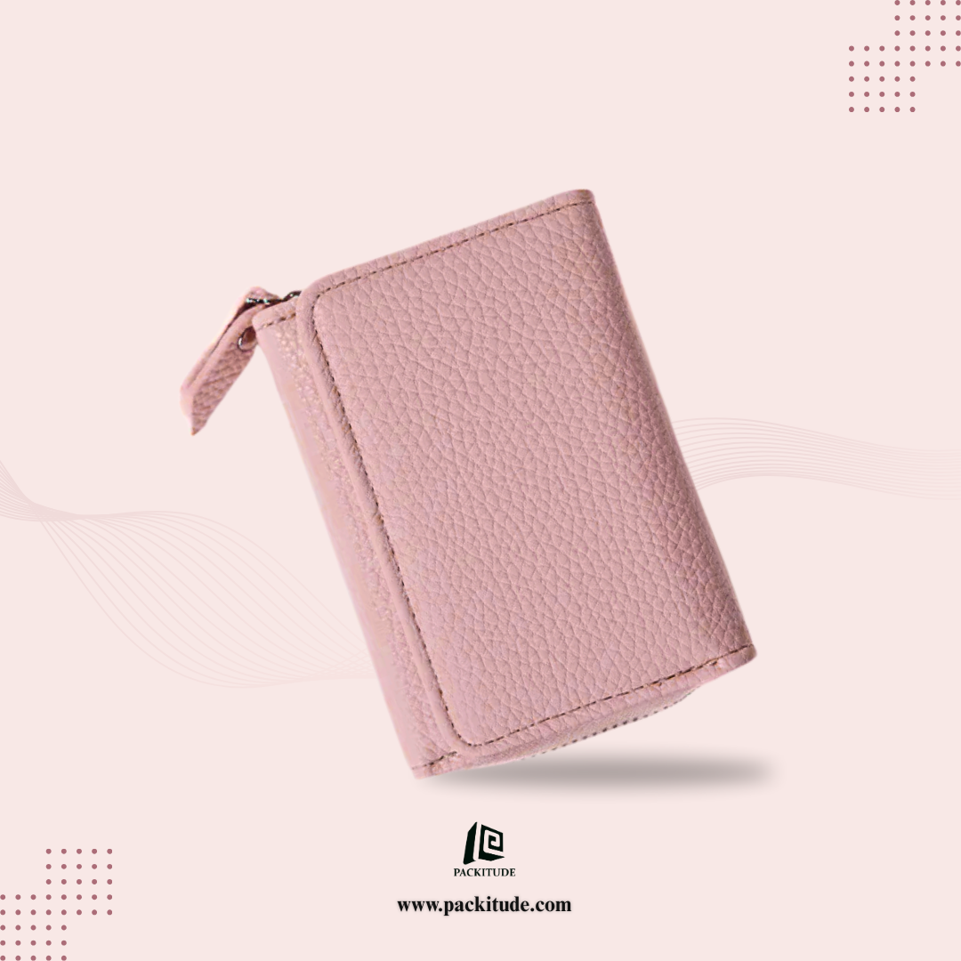 Multi-function High Quality Zipper Short Wallet for Women