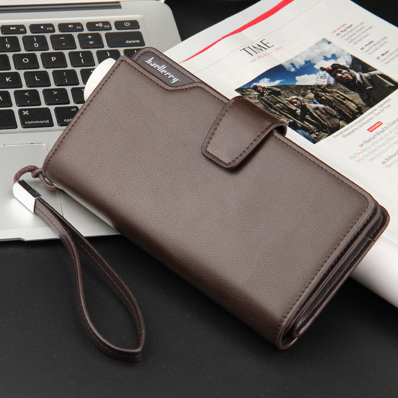 Men's wallet Mobile Phone Clutch Bag with Zipper