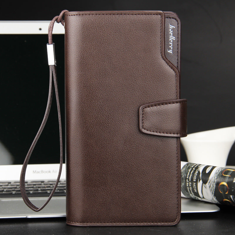 Men's wallet Mobile Phone Clutch Bag with Zipper