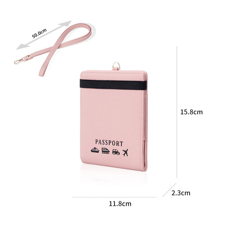 Portable Halter Neck multi Function Passport Holder