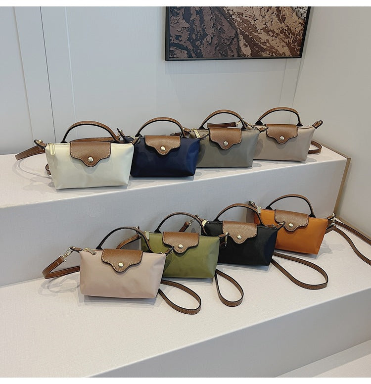 French Style High End Shoulder Crossbody dumpling Bag