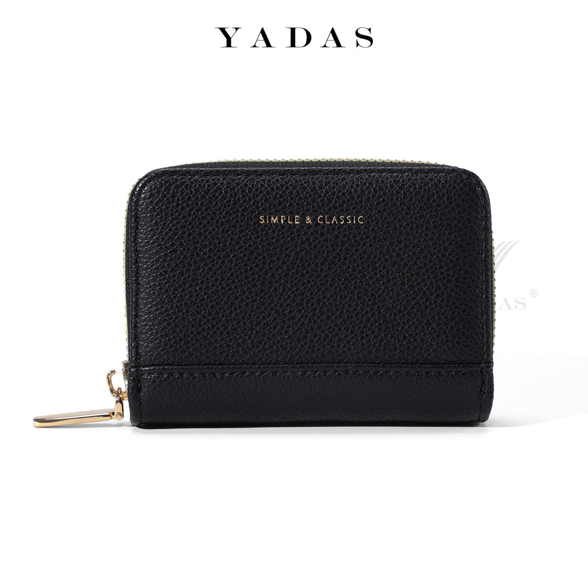 Compact Handy Wallet for Female with Zipper