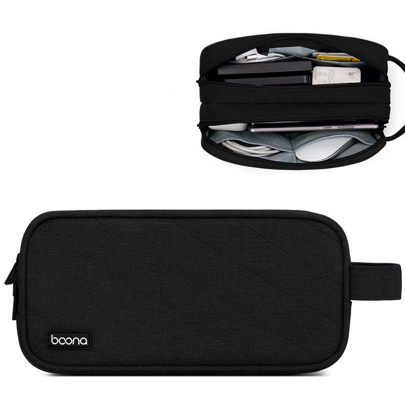 Baona Double Chambered Multi Function digital Portable Storage Bag