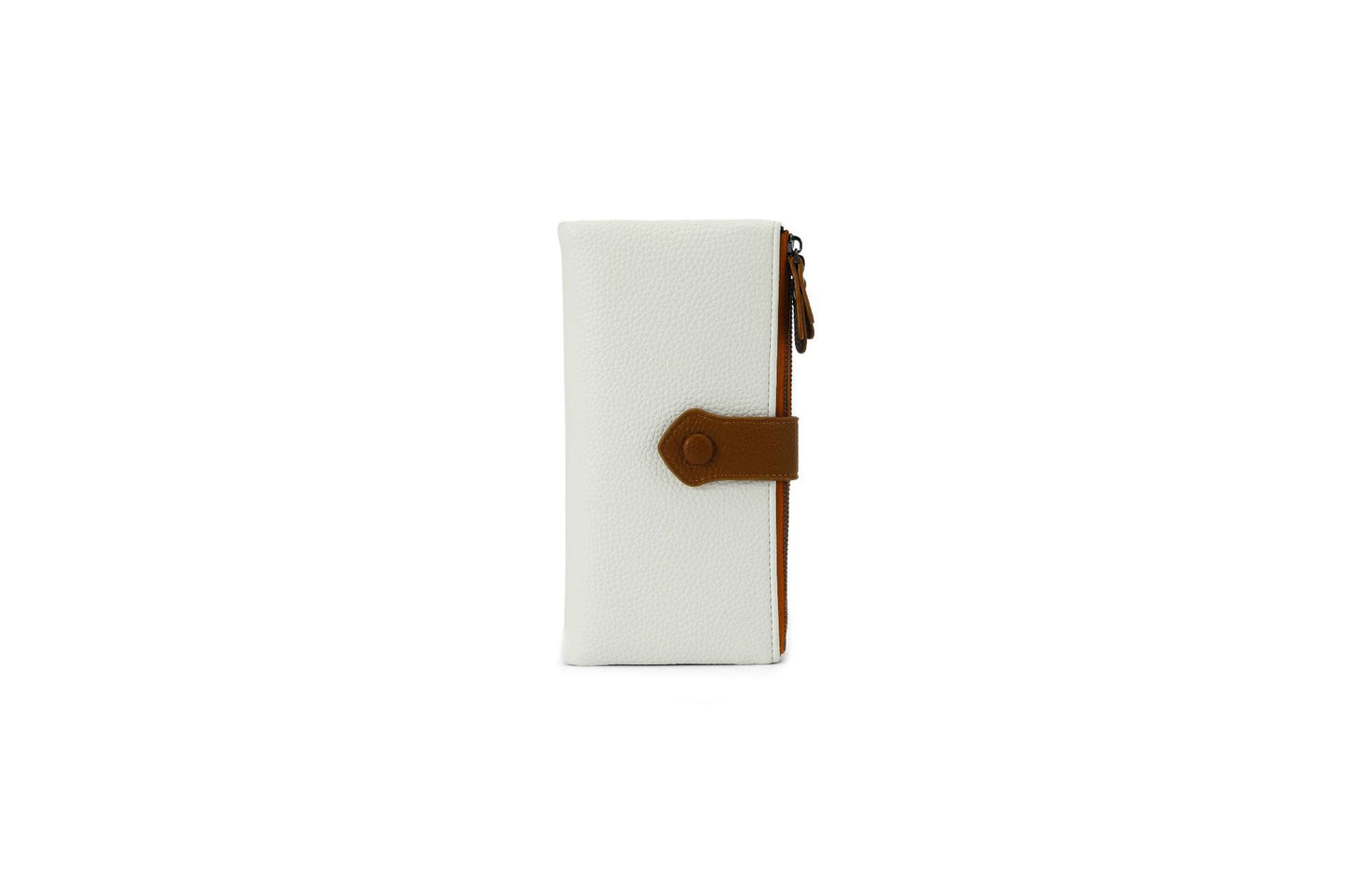 RFID Protected Pebbled Pattern Women's Clutch Wallet