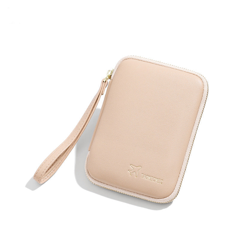 Korean Style Multi-functional Passport Protection Hanging Wallet