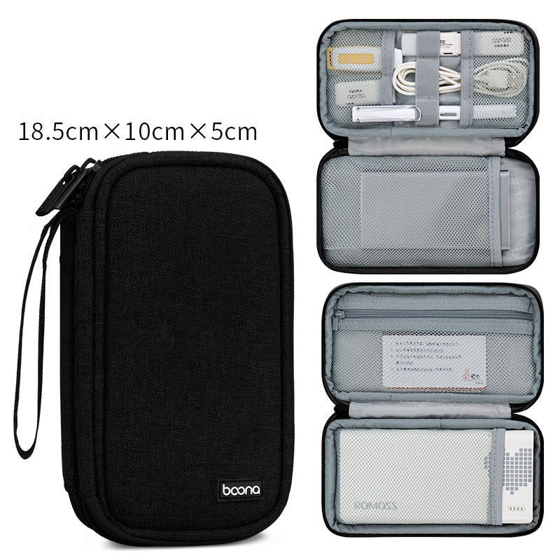 Baona Double Chambered Accessories Organizer Storage Bag