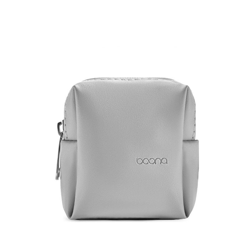 Baona PU Leather Mini Portable Multi Function Storage Bag