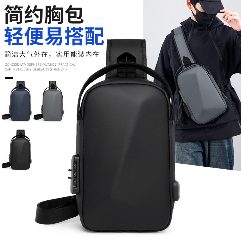 Urban Crossbody Sling Backpack | Breathable 10-Inch Travel Chest Bag