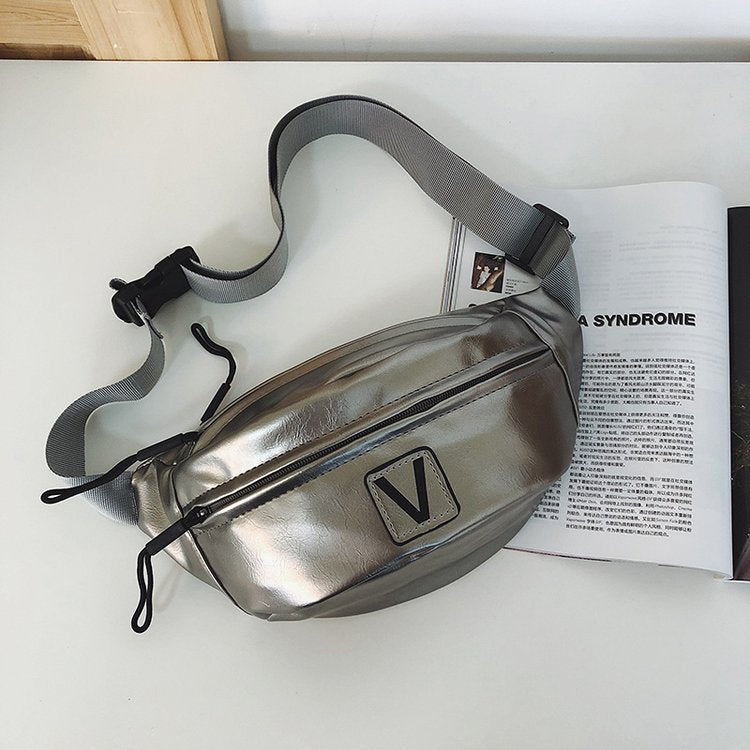 Glossy High End Chest Crossbody Bag