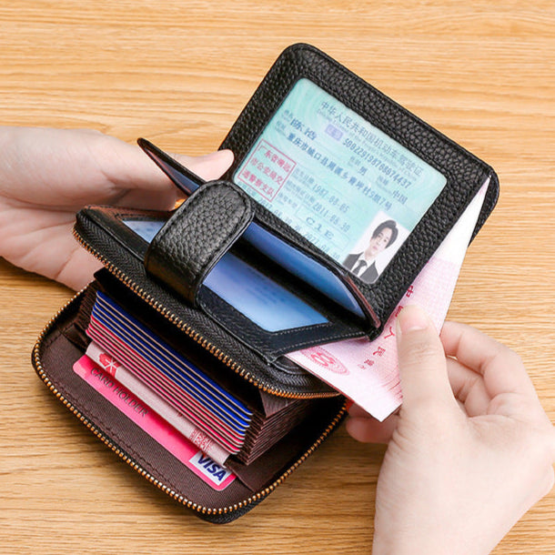 RFID Protected High Quality Women's Purse Wallet