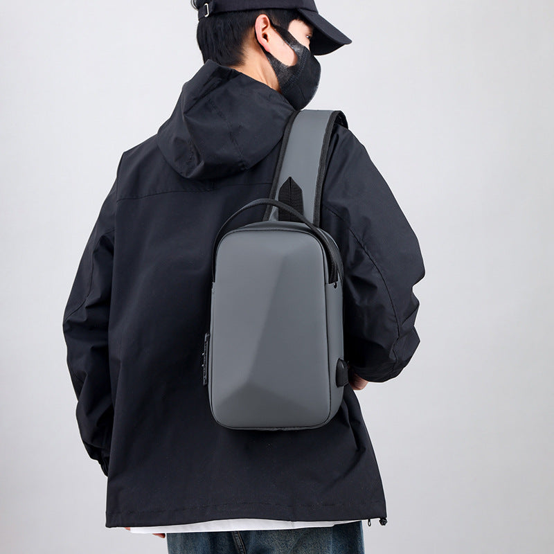Urban Crossbody Sling Backpack | Breathable 10-Inch Travel Chest Bag