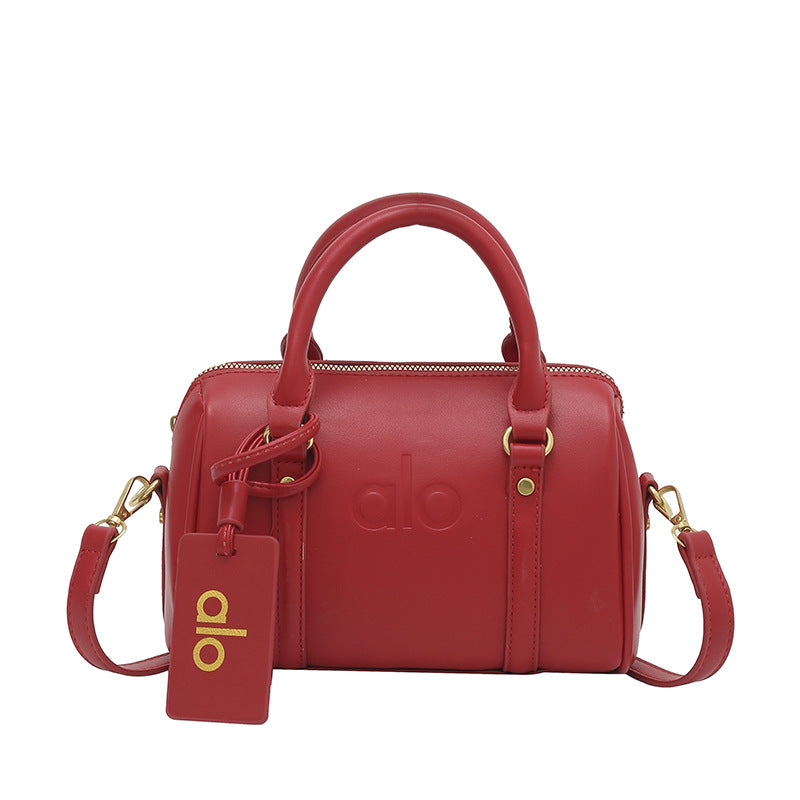 Luxury Retro Boston Handbag for Women | Premium Crossbody & Shoulder Bag