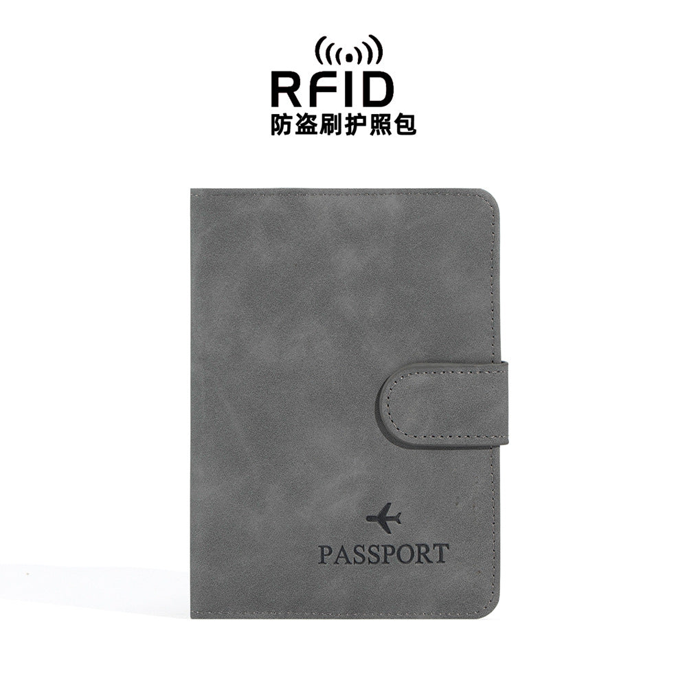 RFID Protected Multi Functional Passport Holder Wallet
