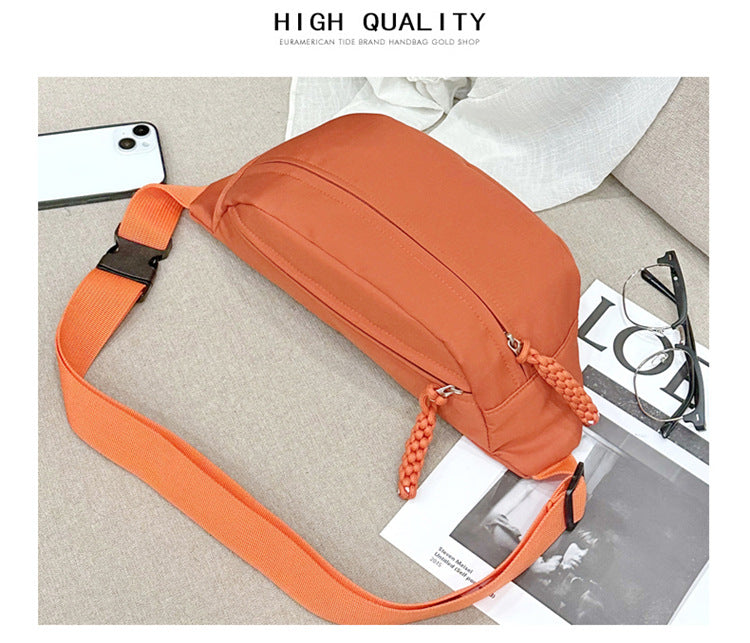 Minimalist Womens Crossbody Chest Bag | Everyday Sling Waist Bag
