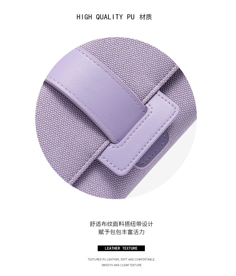 Tri Fold Handy Women's Wallet with Coin Chamber