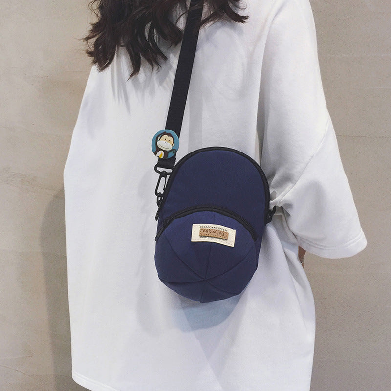 Trendy Mini Round Crossbody Bag | Lightweight Casual Everyday Shoulder Bag