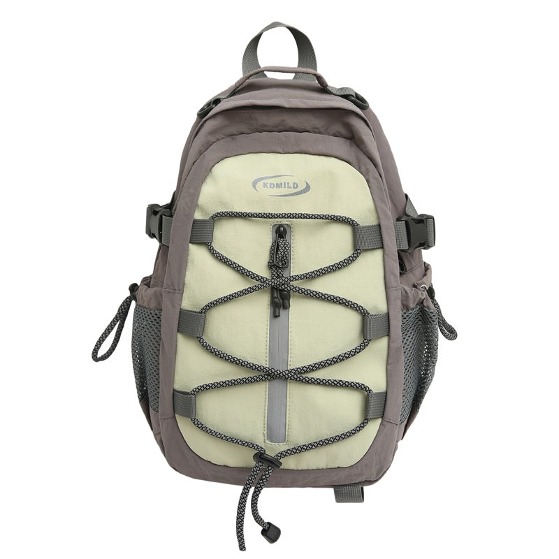 Lightweight Outdoor Hiking Backpack | Wear-Resistant Travel Backpack with Bungee Cord