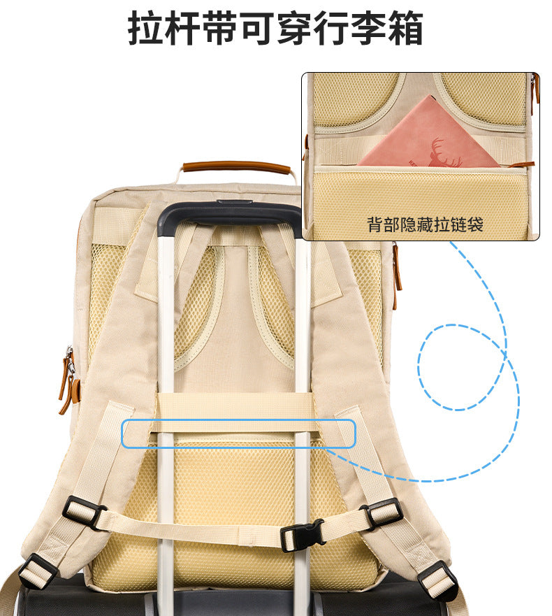 Waterproof Travel Laptop Backpack with Shoe Compartment | 16-Inch Business & Leisure Backpack