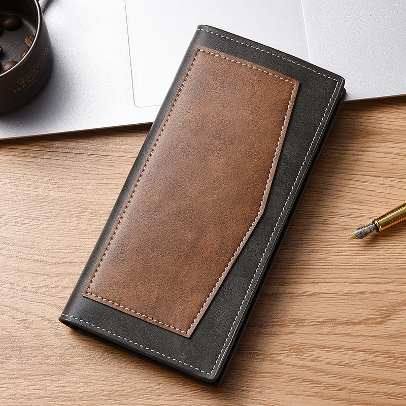 Multi-function Long and Large Capacity Men's Business Wallet