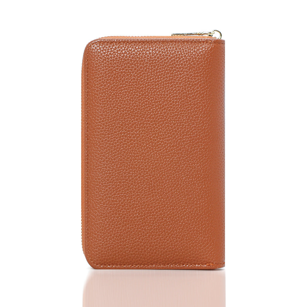 High Quality Multifunctional Passport Protective wallet with Zipper
