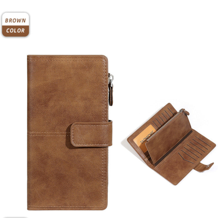 Multichambered Handy Men's Clutch Wallet
