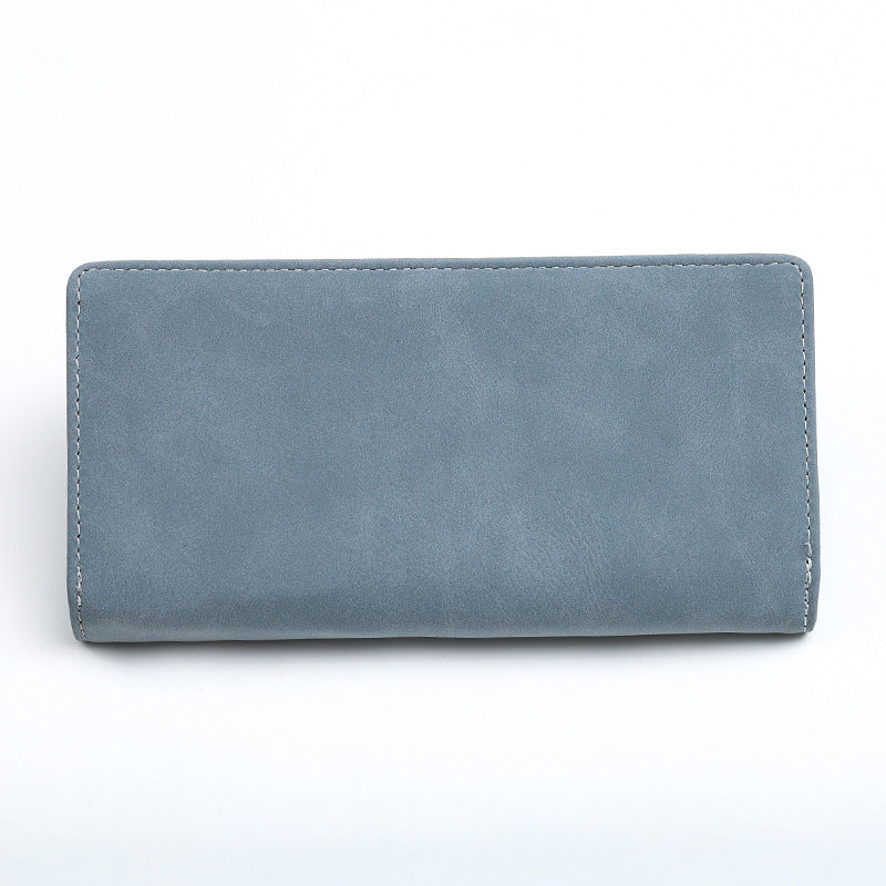 Frosted Leaf Retro Women's Clutch Wallet