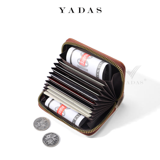 Compact Handy Wallet for Female with Zipper