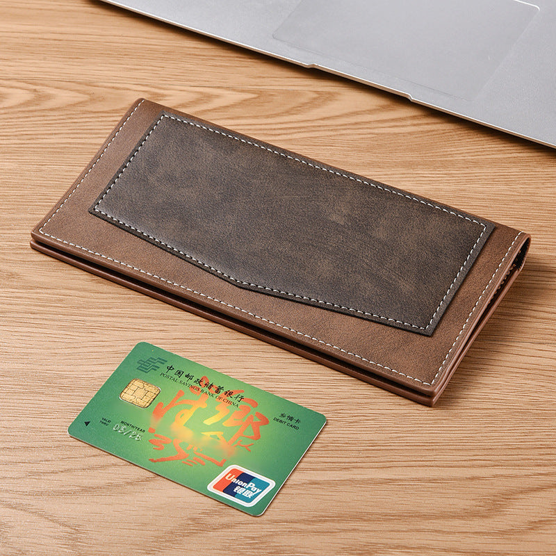 Multi-function Long and Large Capacity Men's Business Wallet