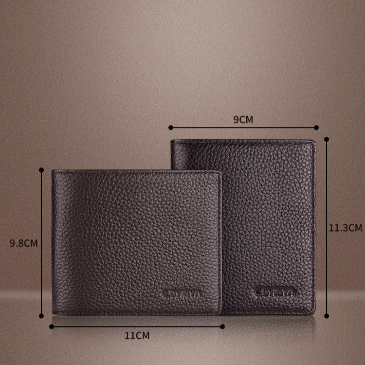 Thin and Soft Vertical High End Men's Wallet