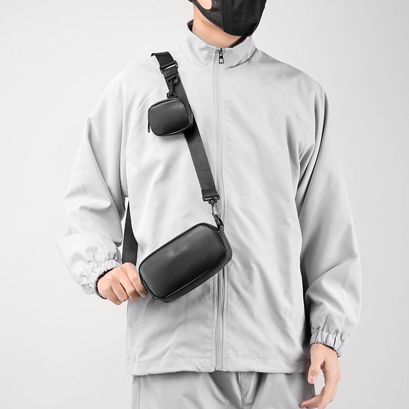 Mens Urban Crossbody Shoulder Bag | Lightweight Casual Mini Sling Bag