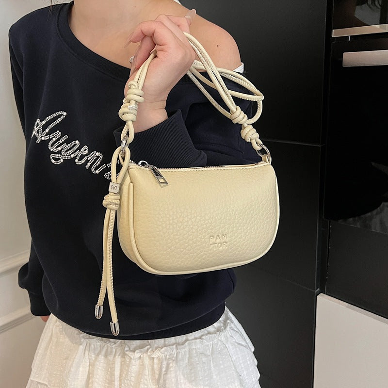 Korean Style Trendy High End Lychee Pattern Shoulder Bag