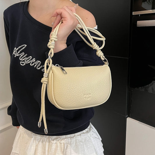 Korean Style Trendy High End Lychee Pattern Shoulder Bag