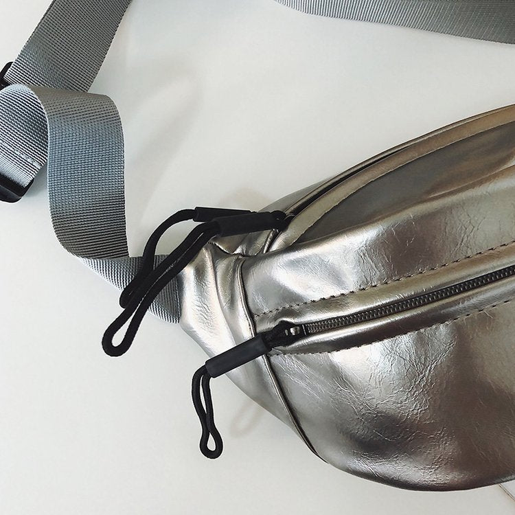 Glossy High End Chest Crossbody Bag
