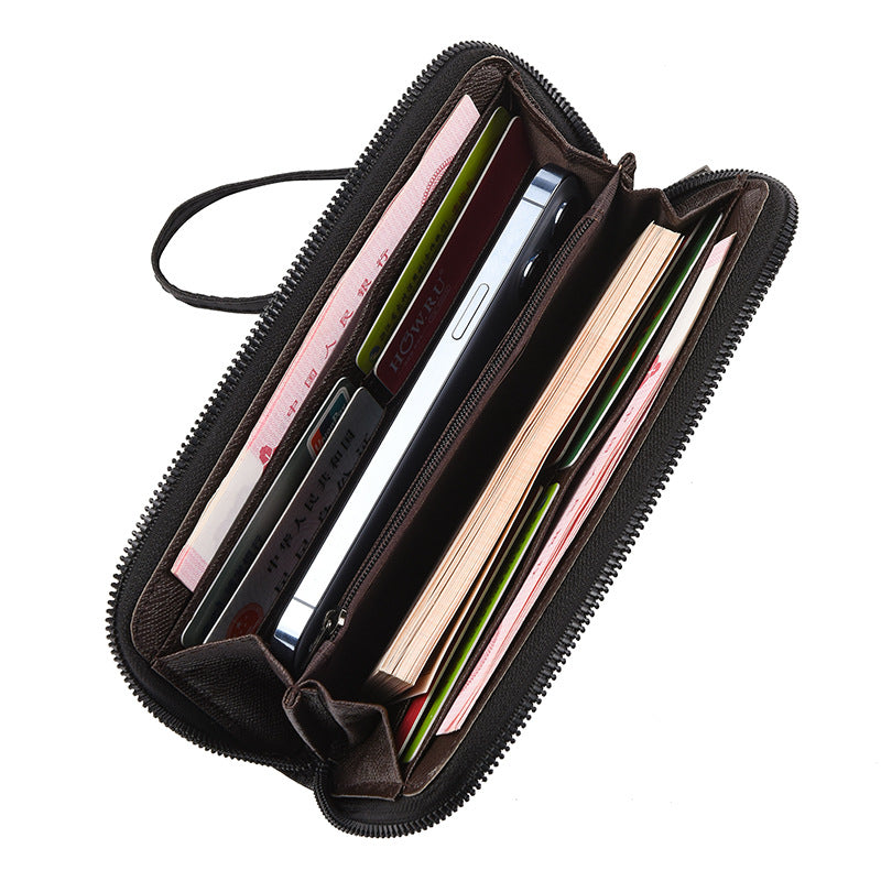 Long and Large Capacity Multi-Card Slot Handheld Wallet