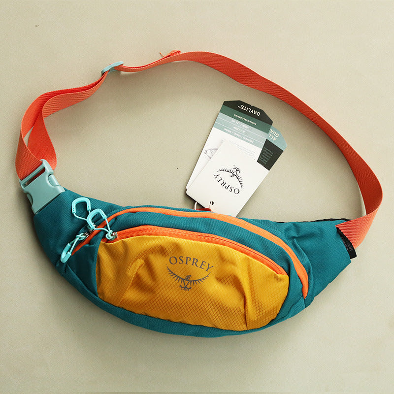 Mountaineering outdoor sports, running, cycling crossbody men's and women's versatile new trendy bag