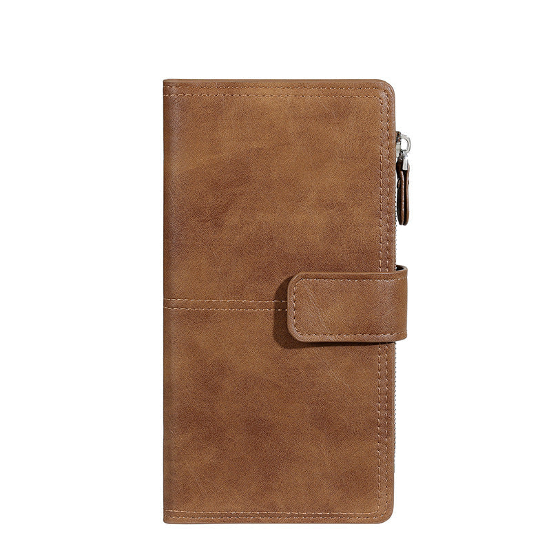 Multichambered Handy Men's Clutch Wallet