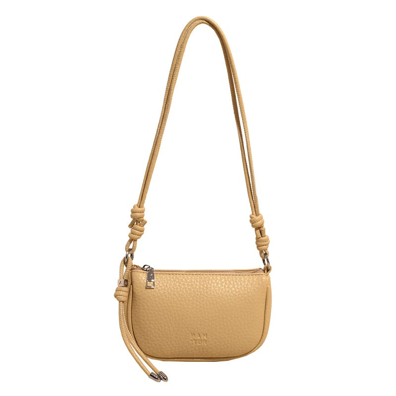 Korean Style Trendy High End Lychee Pattern Shoulder Bag