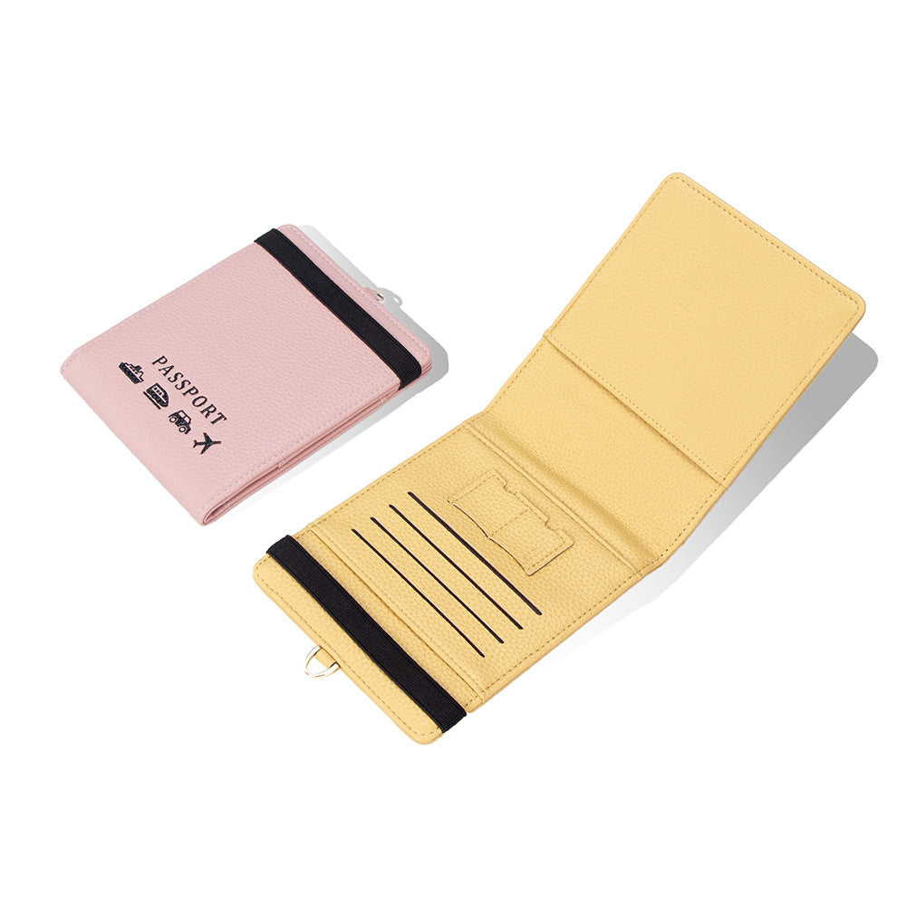 Portable Halter Neck multi Function Passport Holder