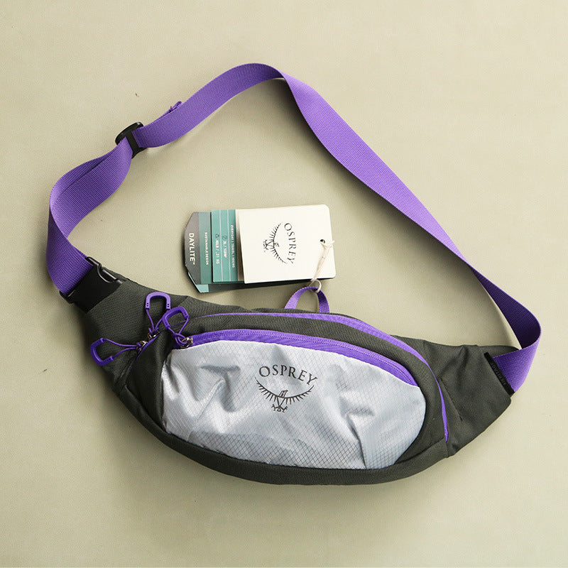 Mountaineering outdoor sports, running, cycling crossbody men's and women's versatile new trendy bag