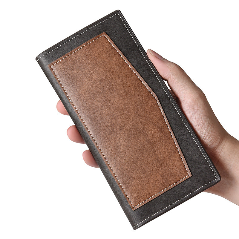 Multi-function Long and Large Capacity Men's Business Wallet