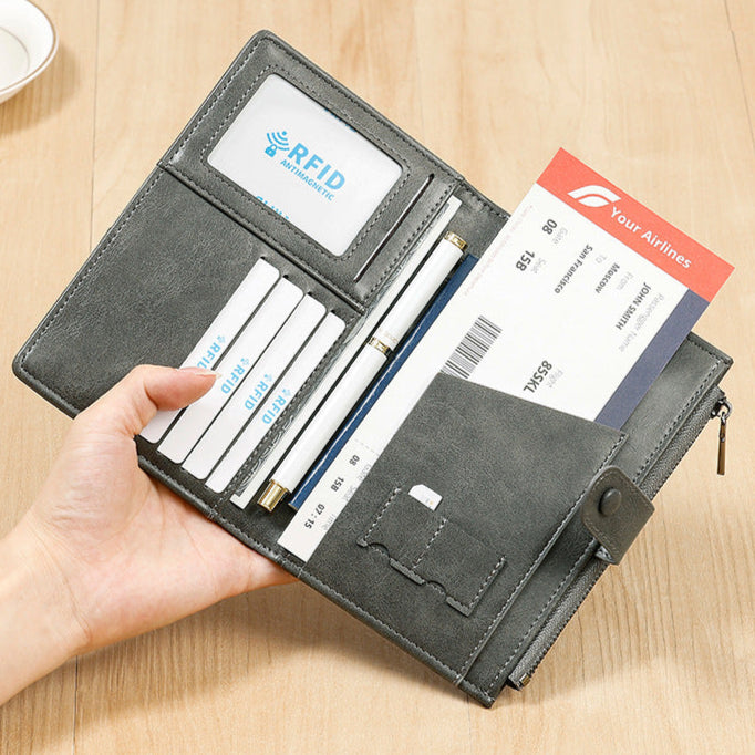 High Quality Passport Holder with Wallet Functions