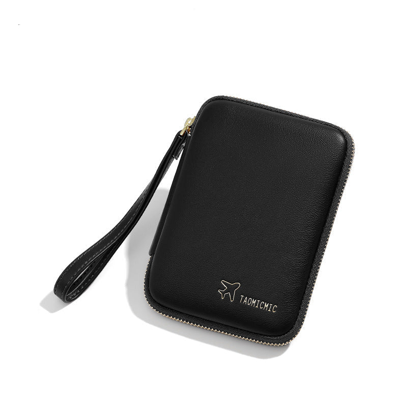 Korean Style Multi-functional Passport Protection Hanging Wallet