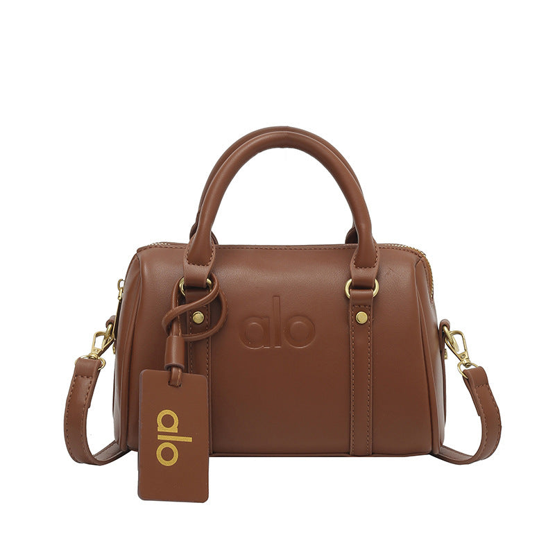 Luxury Retro Boston Handbag for Women | Premium Crossbody & Shoulder Bag