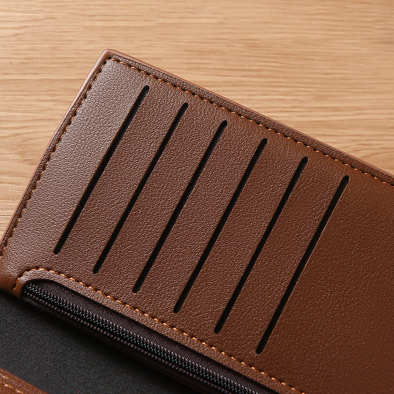Multi-function Long and Large Capacity Men's Business Wallet